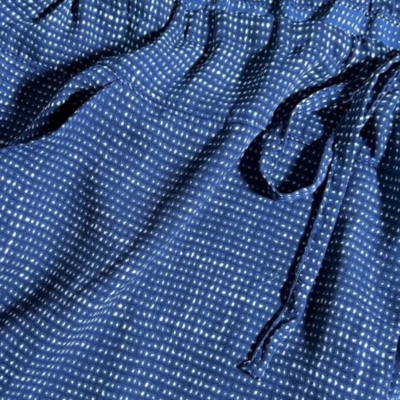 CAbi Texture Slouch Jogging Pant Size M White Polka Dots Womens Beach Coverup - Picture 4 of 7